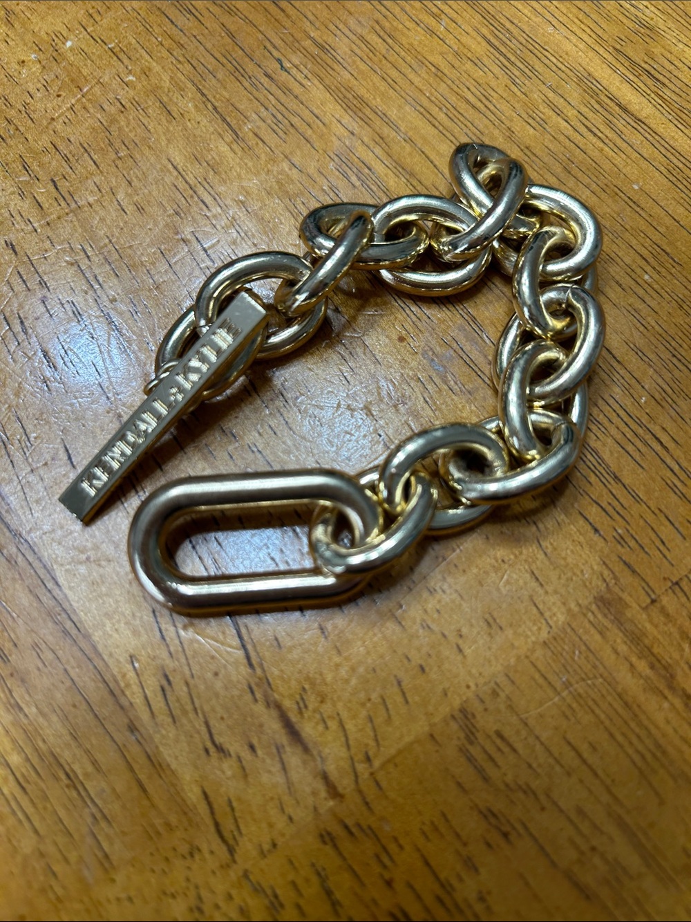Kendall & Kylie Gold-Tone Chunky Link Bracelet